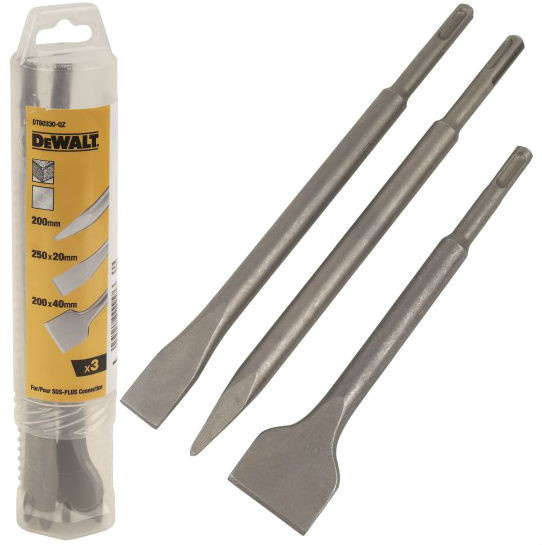 DeWALT Sada sekáčů SDS plus 3ks DT60330