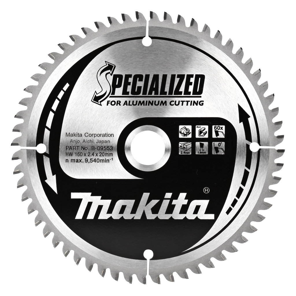 Makita B-09553 Specialized pilový kotouč 160mm pro řezání hliníku
