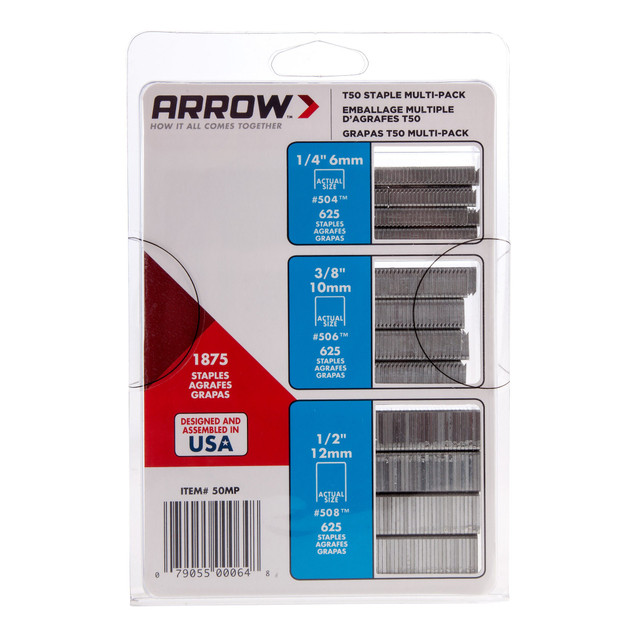 Arrow T50MP Sponky Multi balení , 1875ks