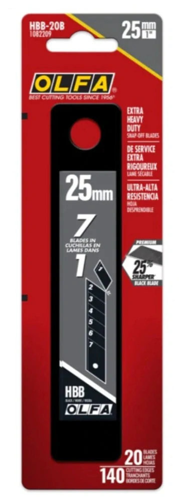 OLFA HBB-20B Náhradná čepeľ 20ks