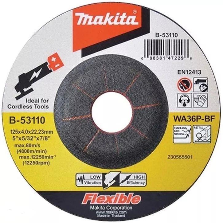 Makita B-53110 flexibilní kotouč 125mm