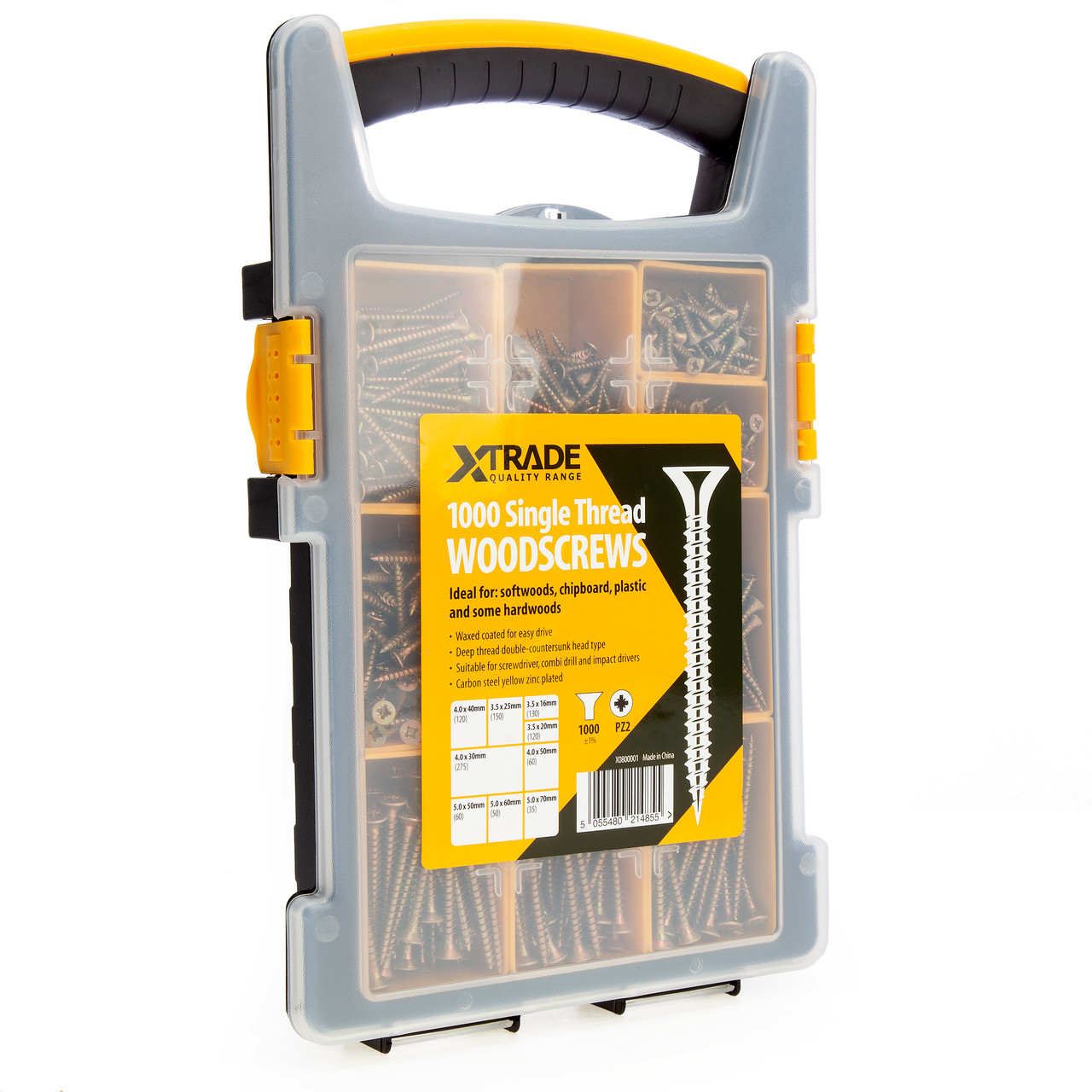 Kufřík-organizér s 1000 šrouby