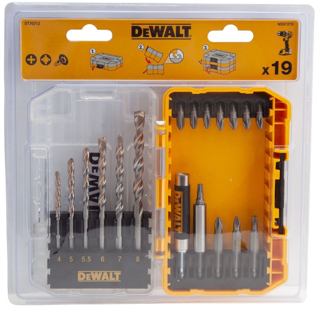 DeWALT DT70712 19-dílná sada