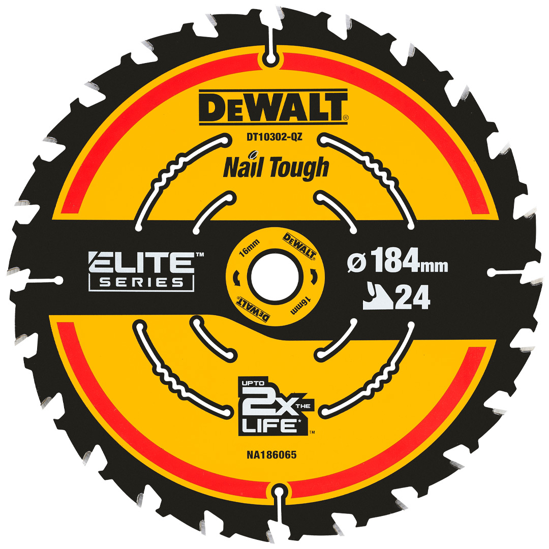 DeWALT DT10302 Pilový kotouč ELITE, 184 x 16 mm, 24 zubů