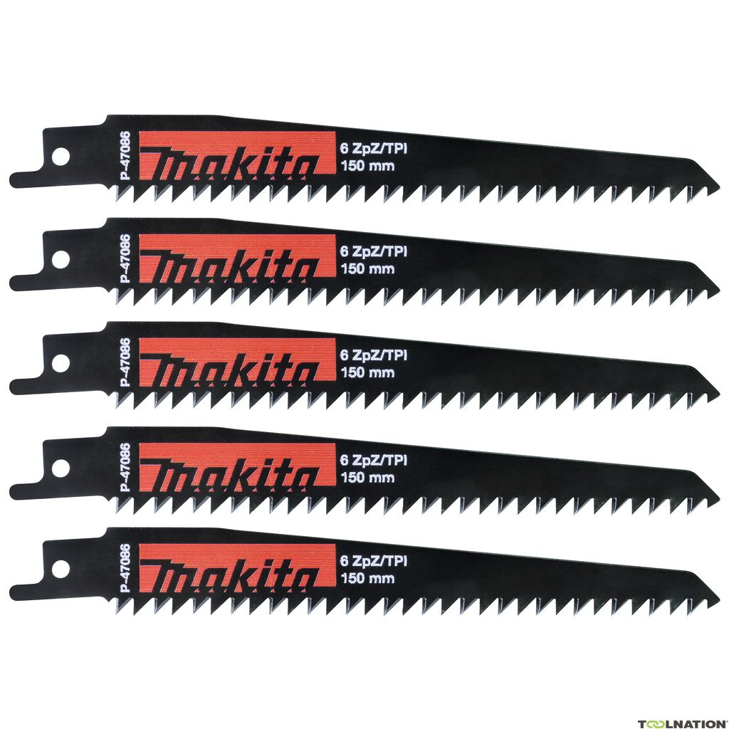 Makita P-47086 HCS pílové list 150mm, sada 5ks