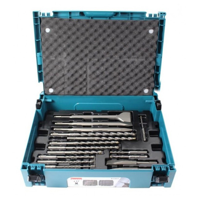 Makita B-53877 17-dílná sada vrtáků a sekáčů SDS-Plus