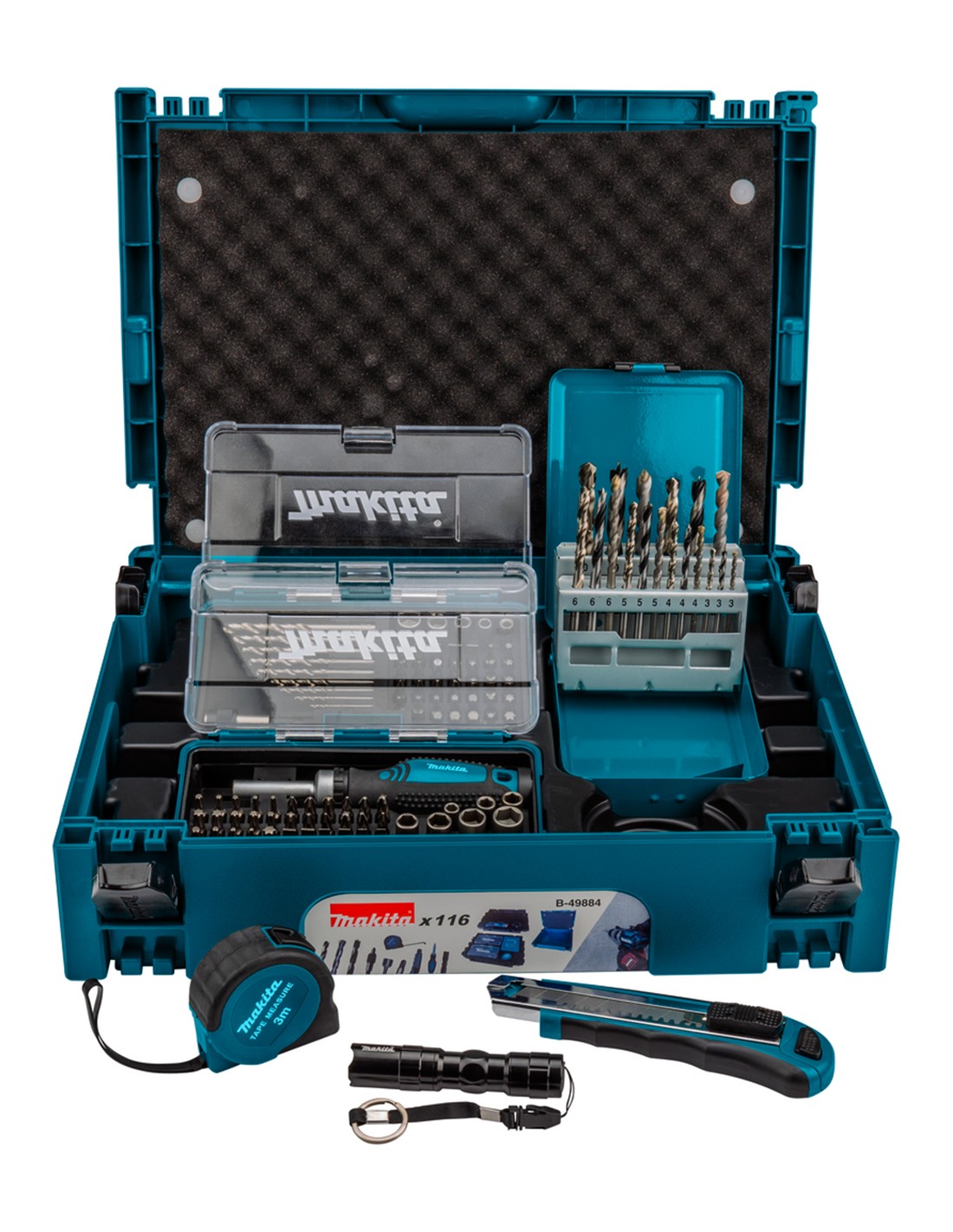 Makita B-49884, 116-dílná sada