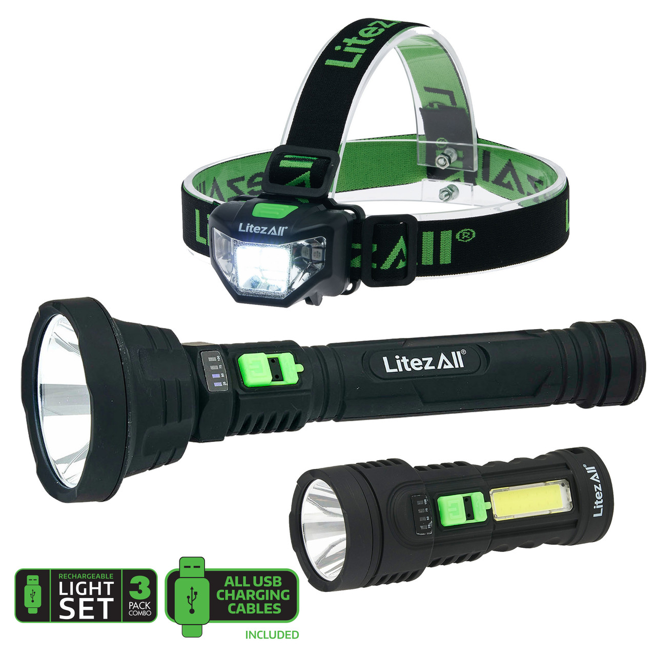 LitezAll 27625 set lamp 3 ks