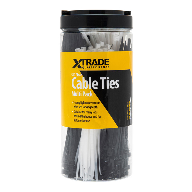 XTrade X0700001 stahovací páska, sada 500 ks