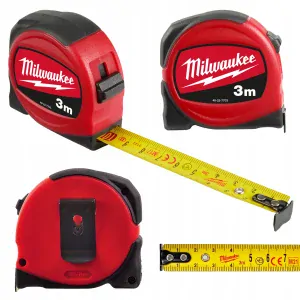 Milwaukee Slimline měřící pásmo 3m/16mm