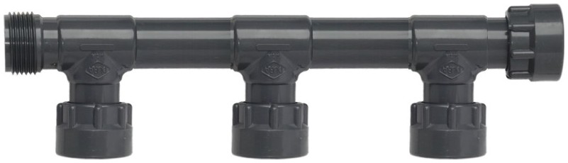 Rozdělovač 4 cestný 1"