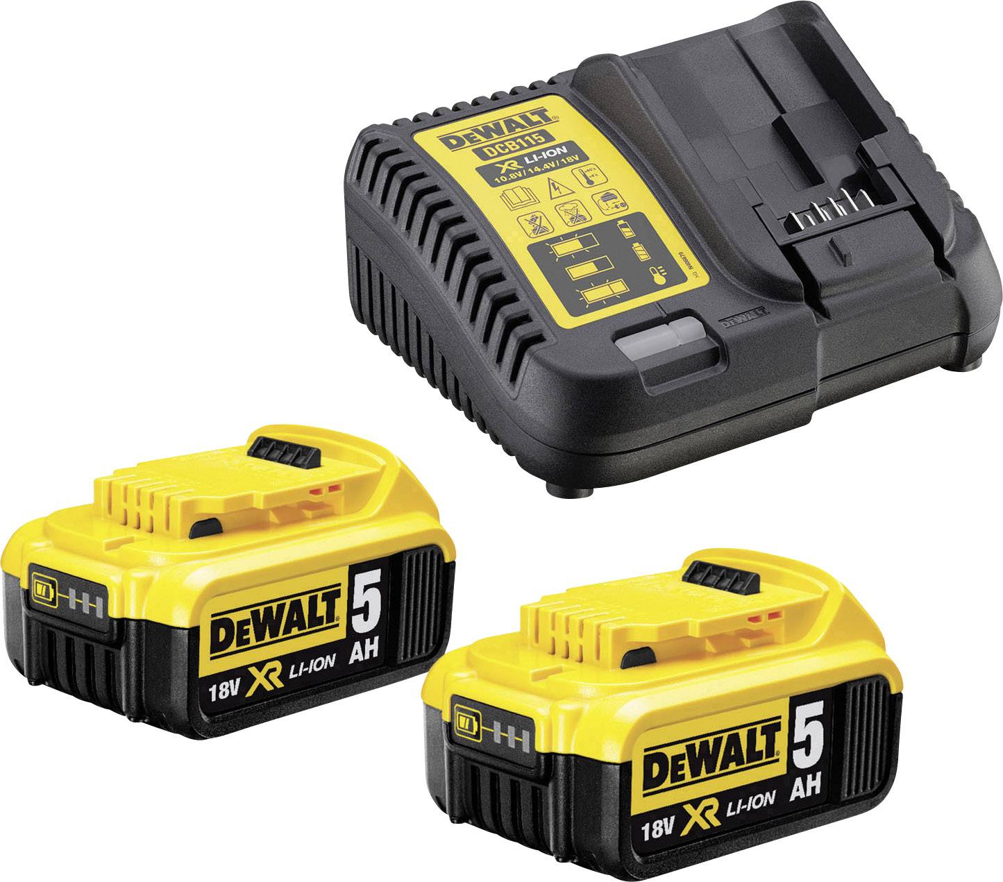 DeWALT DCB115P2 + 2 x 5 Ah
