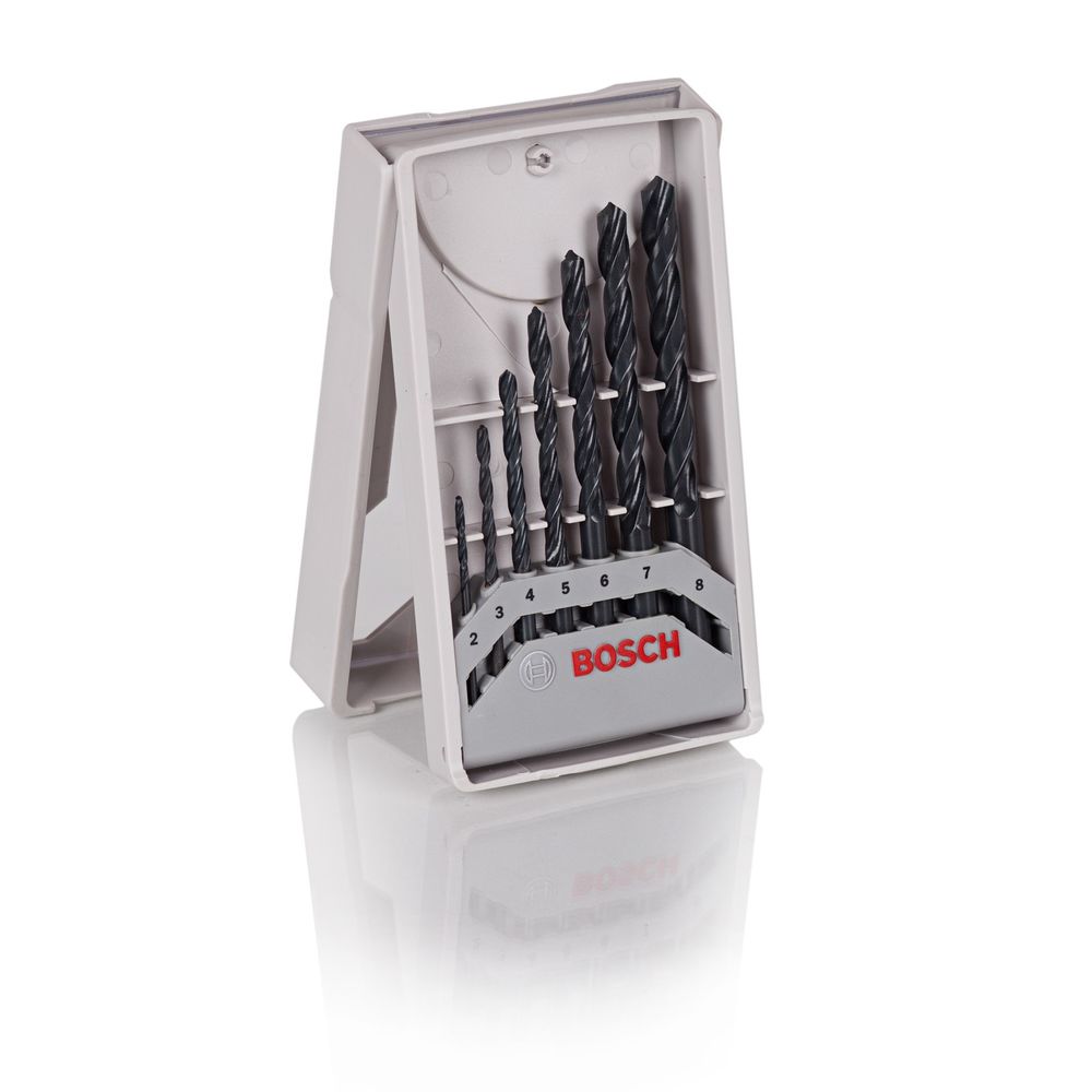 BOSCH sada vrtáků 7 dílná HSS-R 2607017036