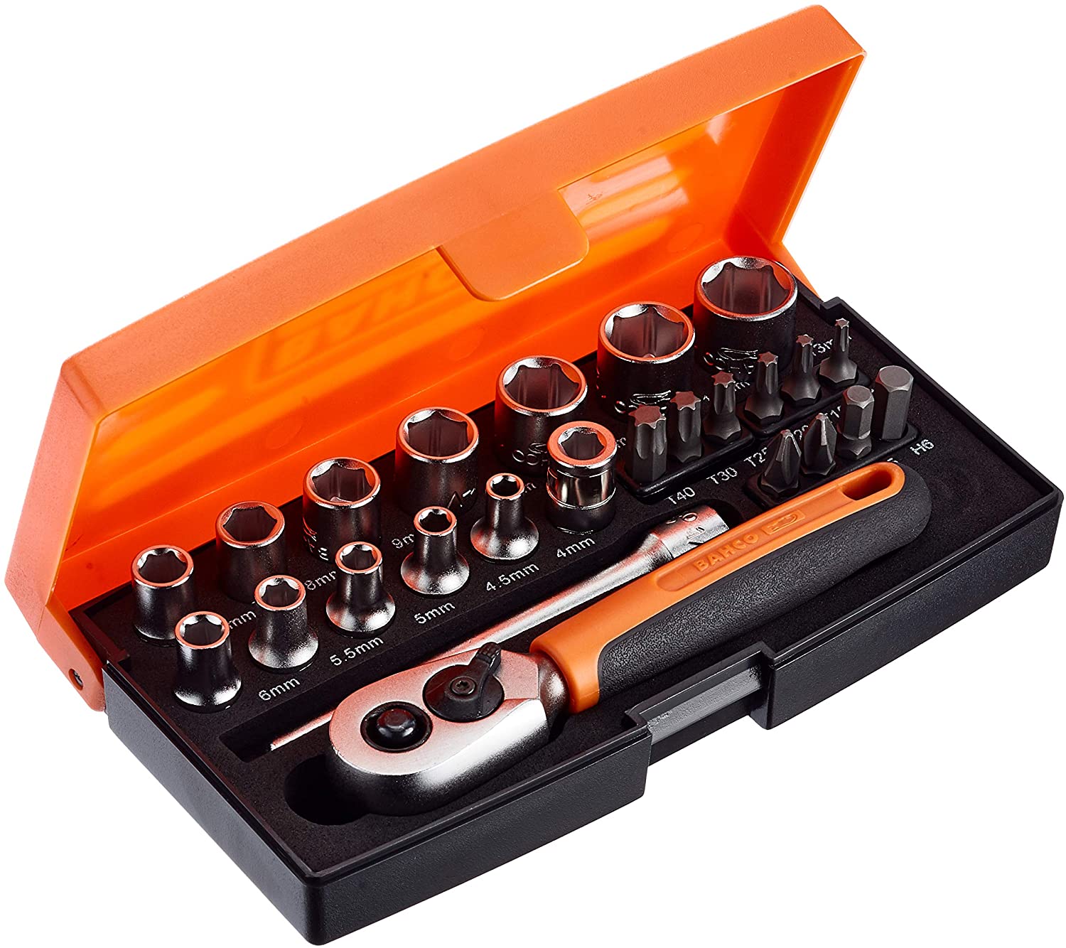 Bahco SL25 sada nástrčných klíčů 1/4"