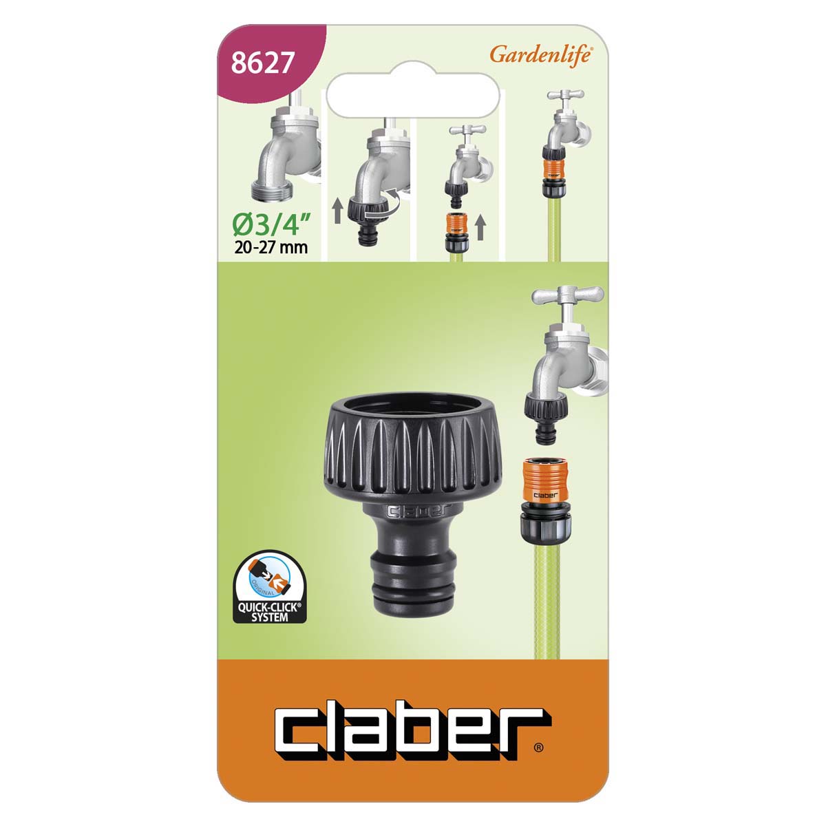 Přípojka na kohoutek 3/4" CLABER 8627