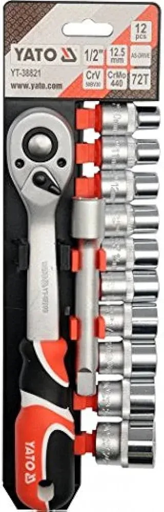 YATO YT-38821 Gola sada 12 dílná