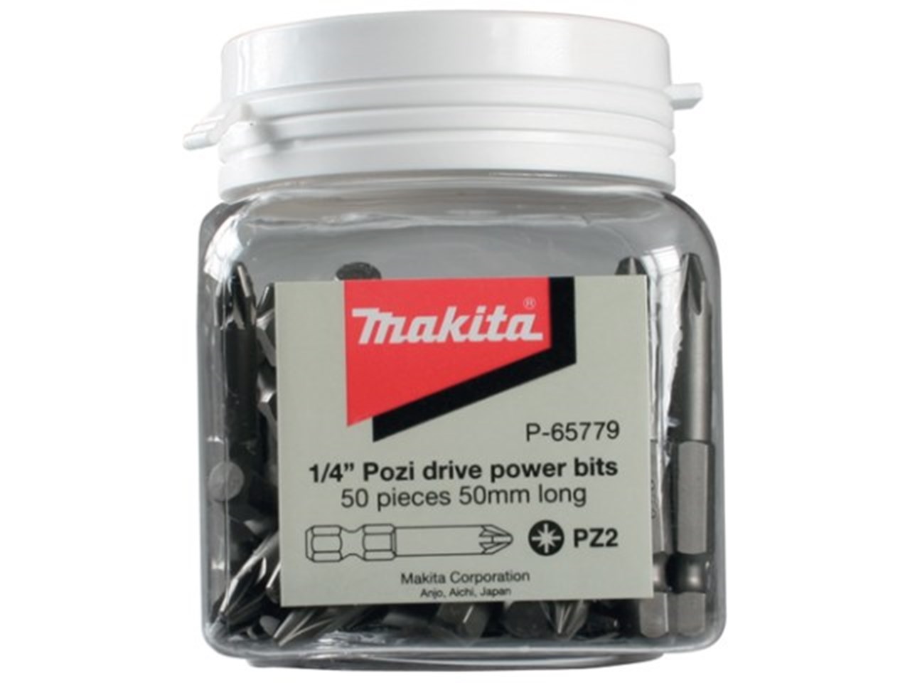 Makita P-65779, 50ks PZ2 50mm