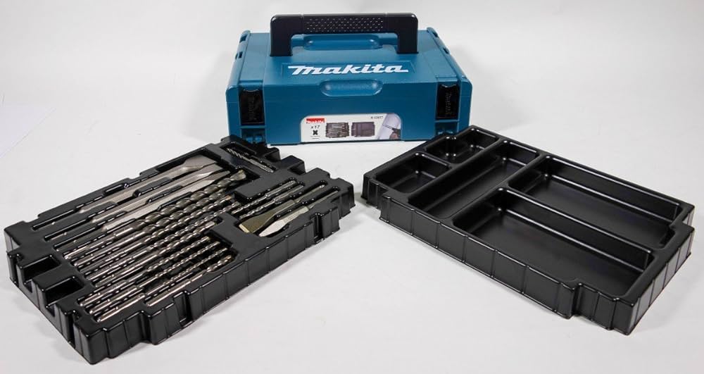 Makita B-53877 17-dílná sada vrtáků a sekáčů SDS-Plus