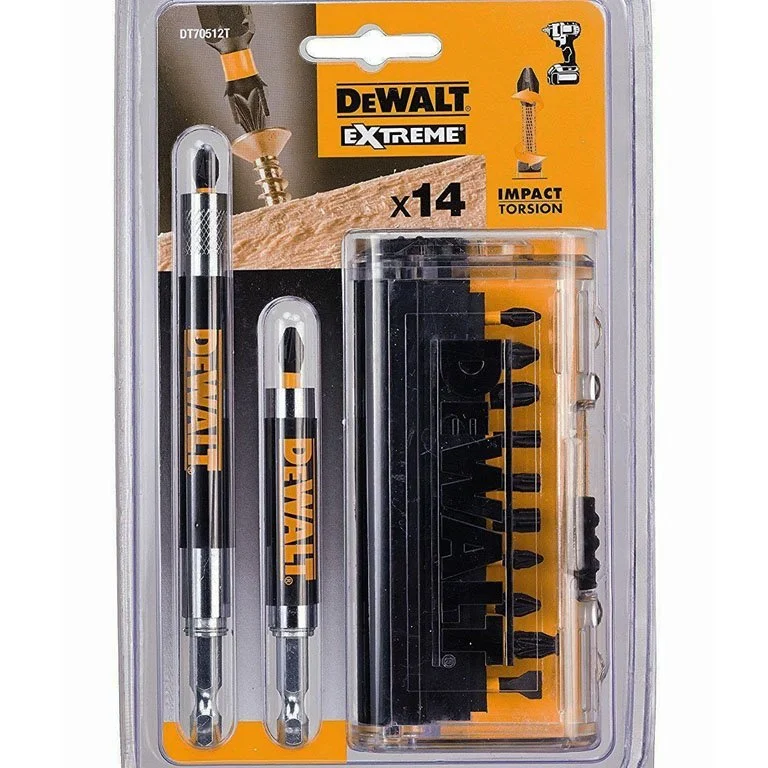 DeWALT DT70512 sada bitů 14ks